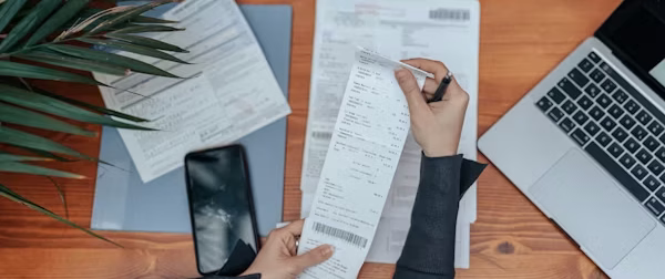 Cost of living with stroke stock image